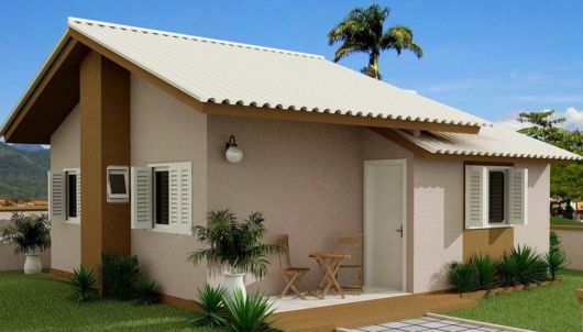 Modelos de telhados: Telhado duas águas