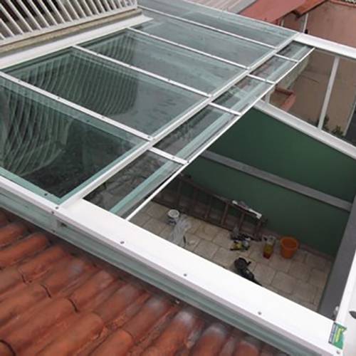 Modelos de telhados: Telhado retrátil