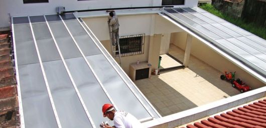 Modelos de telhados: Telhado retrátil