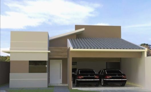 Modelos de telhados: Telhado embutido