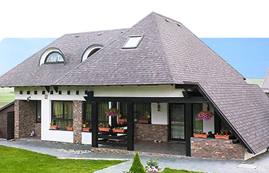 Modelos de telhados: Telhado Shingle