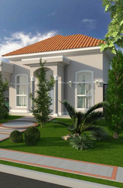 Modelos de telhados: Telhado colonial