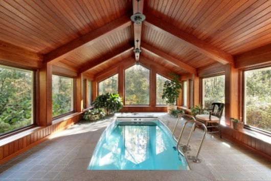 Modelos de telhados: Telhado de madeira