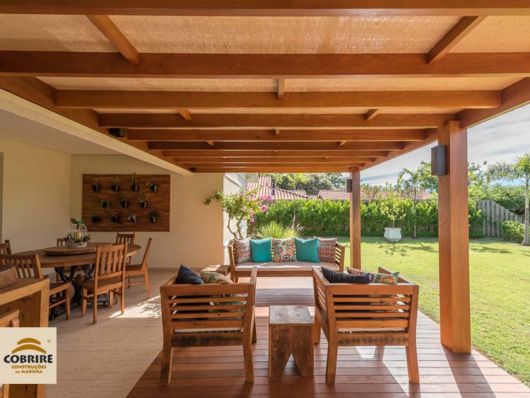 Modelos de telhados: Telhado de madeira