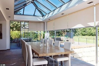 Modelos de telhados: Telhado de vidro