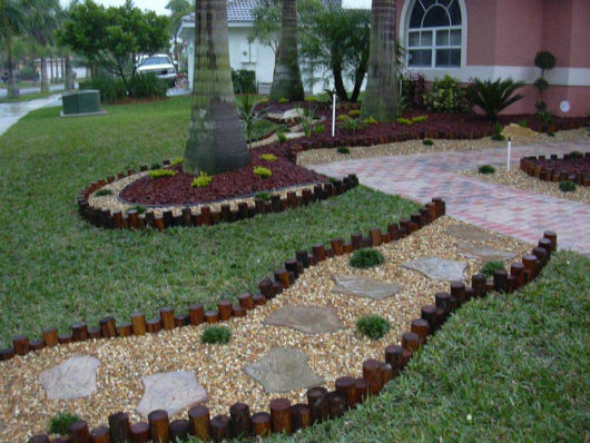 Pedras para jardim: Decoração com caminho