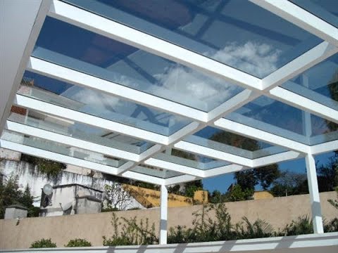 Pergolado: Em alumínio