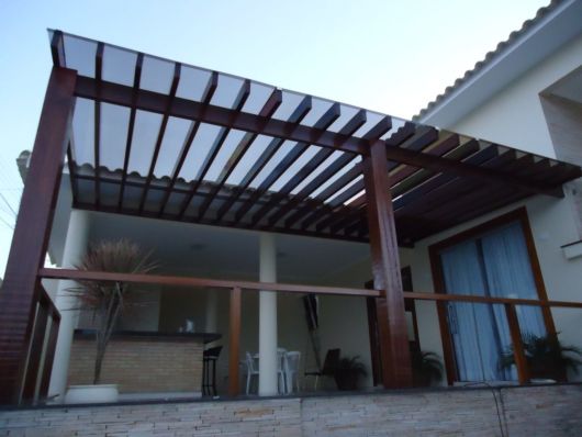 Pergolado: Com Policarbonato