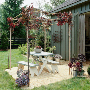 Pergolado: Simples e barato