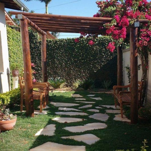 Pergolado: Para jardim