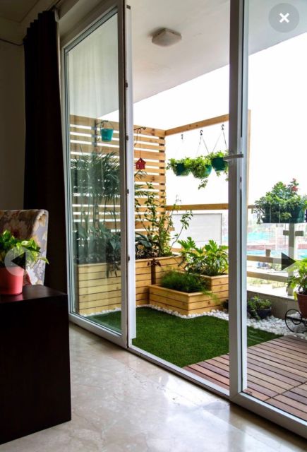 Porta de correr para sala com vidro e alumínio