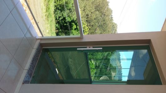 Porta de vidro: Temperado