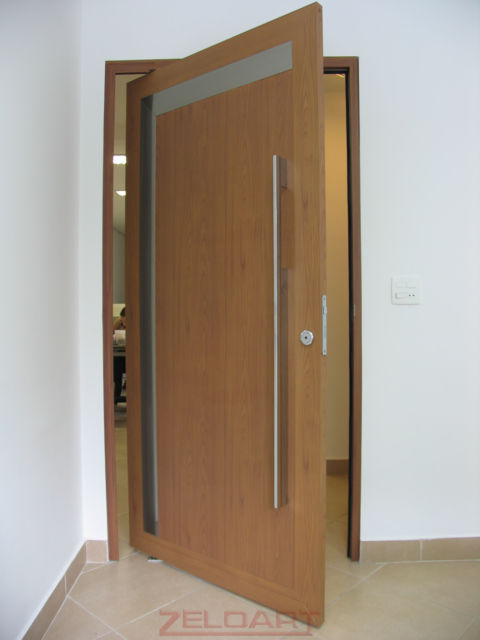 Porta para sala: Pivotante