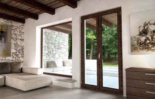 Porta para sala: Grande de vidro