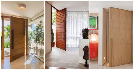 modelos de porta em madeira