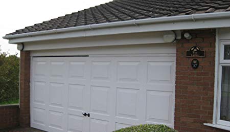 Portão basculante: Branco