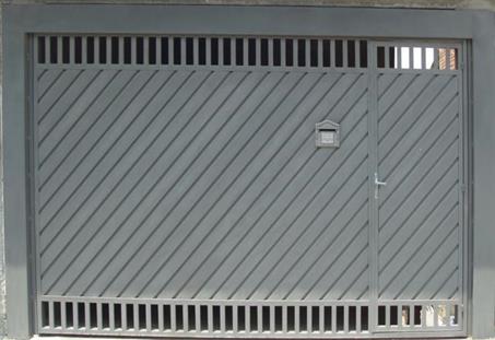 Portão basculante: Simples