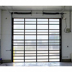 Portão basculante: Em vidro