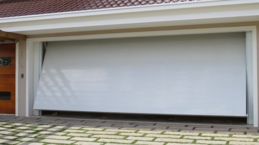 Portao de alumínio: Branco