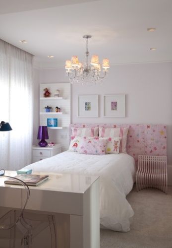 quarto feminino decorado