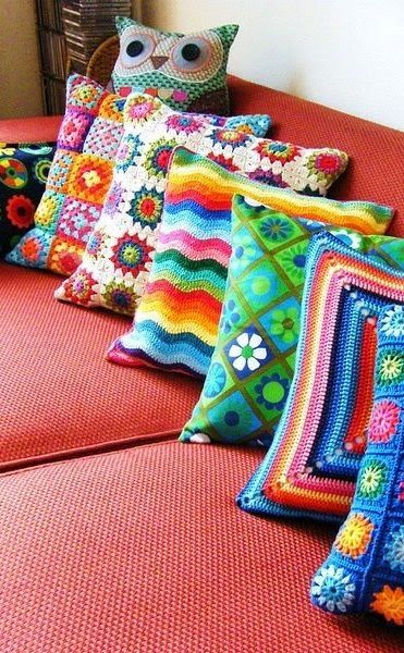 enfeites de crochê para sala