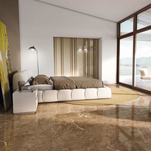 Piso de porcelanato para quarto