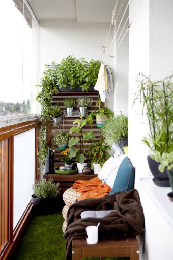 Plantas artificiais: para varanda