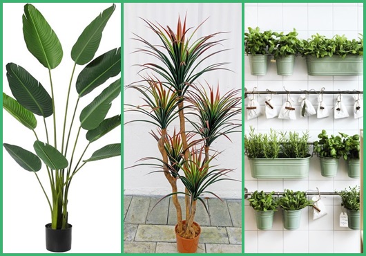 Plantas artificiais: Inspirações