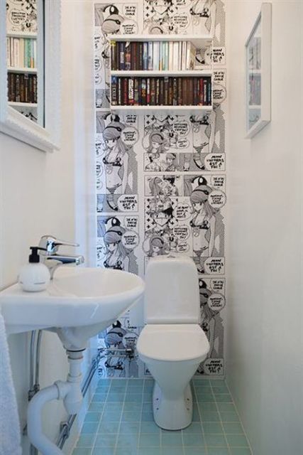 Revestimento para banheiro pequeno