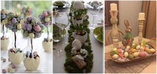 ideias para decorar mesa de páscoa