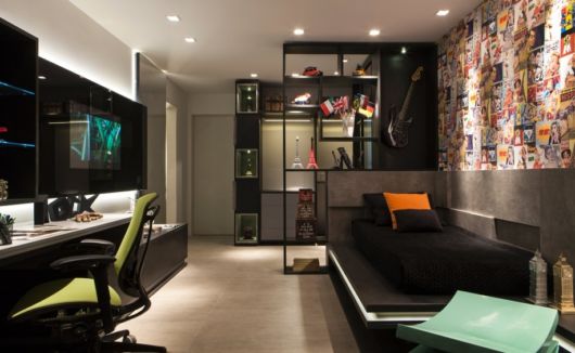 pisos para quarto masculino