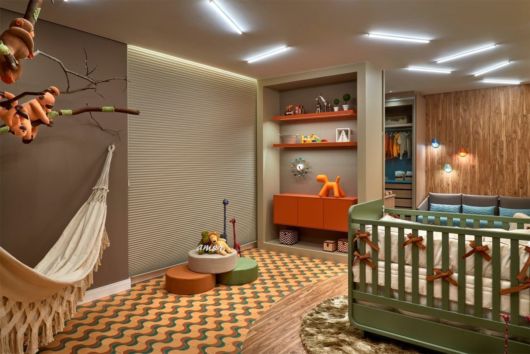 pisos para quarto de bebê