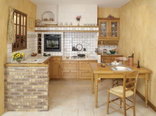 revestimento para cozinha simples e pequena