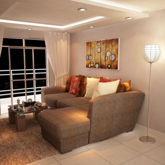 Abajur para sala pequena