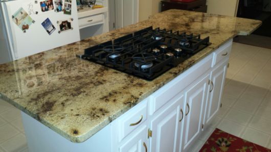 Bancada de cozinha: com cooktop