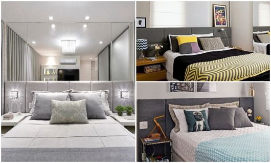 modelos de cabeceira cinza