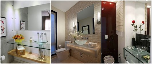 modelos de cuba de vidro