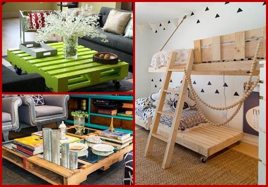 Decoração com paletes: inspirações