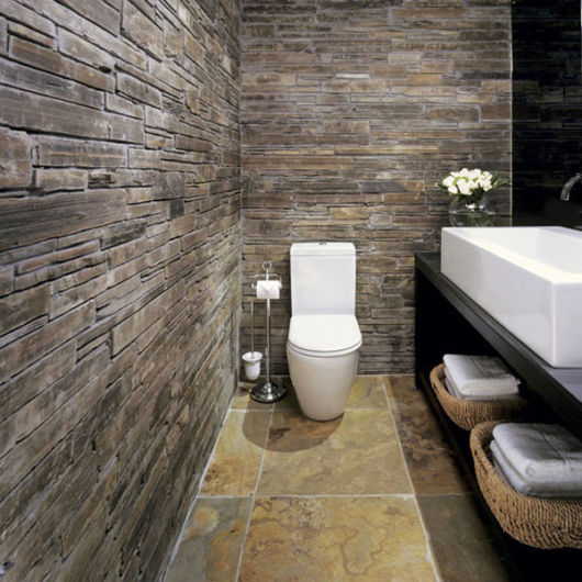 Pedras decorativas para banheiros