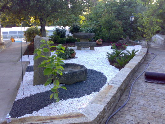 Pedras para jardins