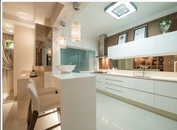 cozinha americana de luxo