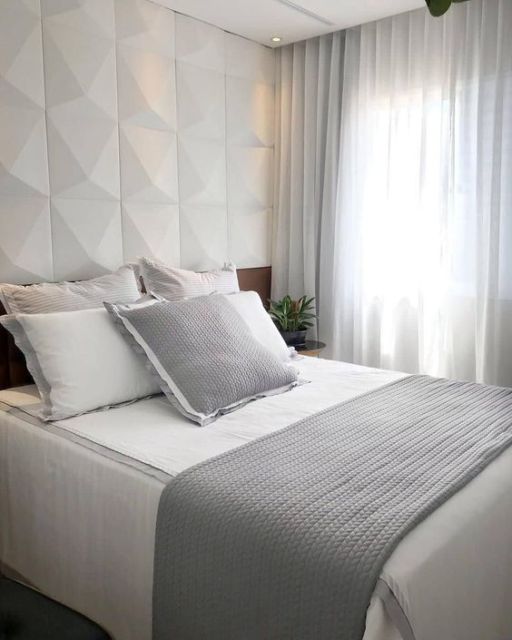 decoração minimalista quarto