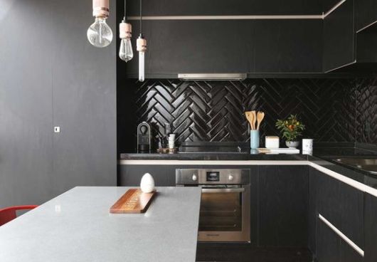 cozinha preta
