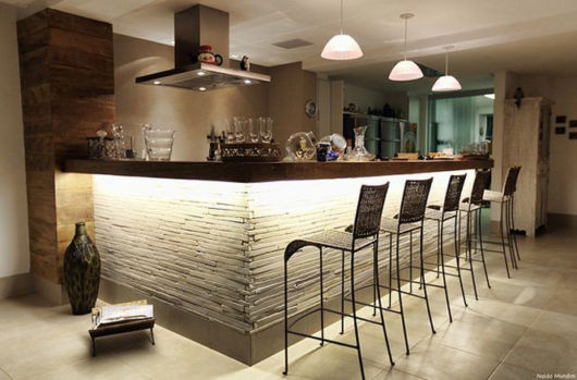 revestimento para cozinha americana