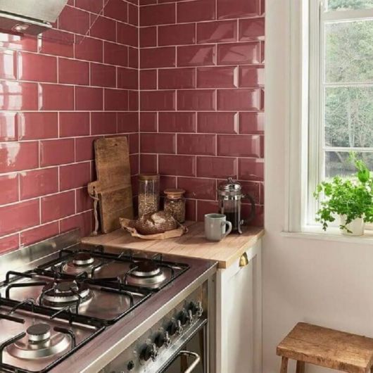 revestimento colorido para cozinha