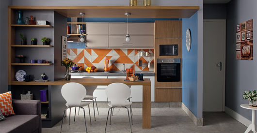 revestimento para cozinha americana