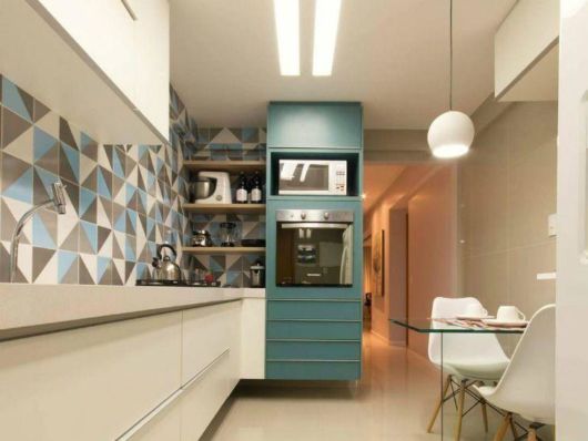 revestimento colorido para cozinha