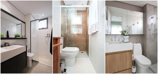 ideias para banheiro pequeno