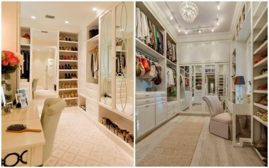 closet feminino clássico