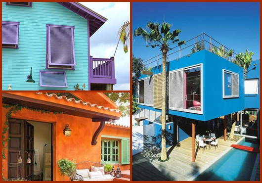 Cores de casas: inspirações